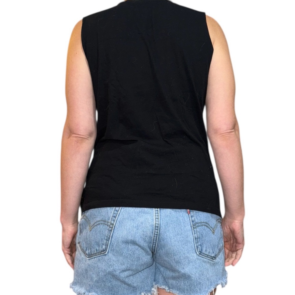 Back to the Future Black Muscle Tee - Picture 3 of 8